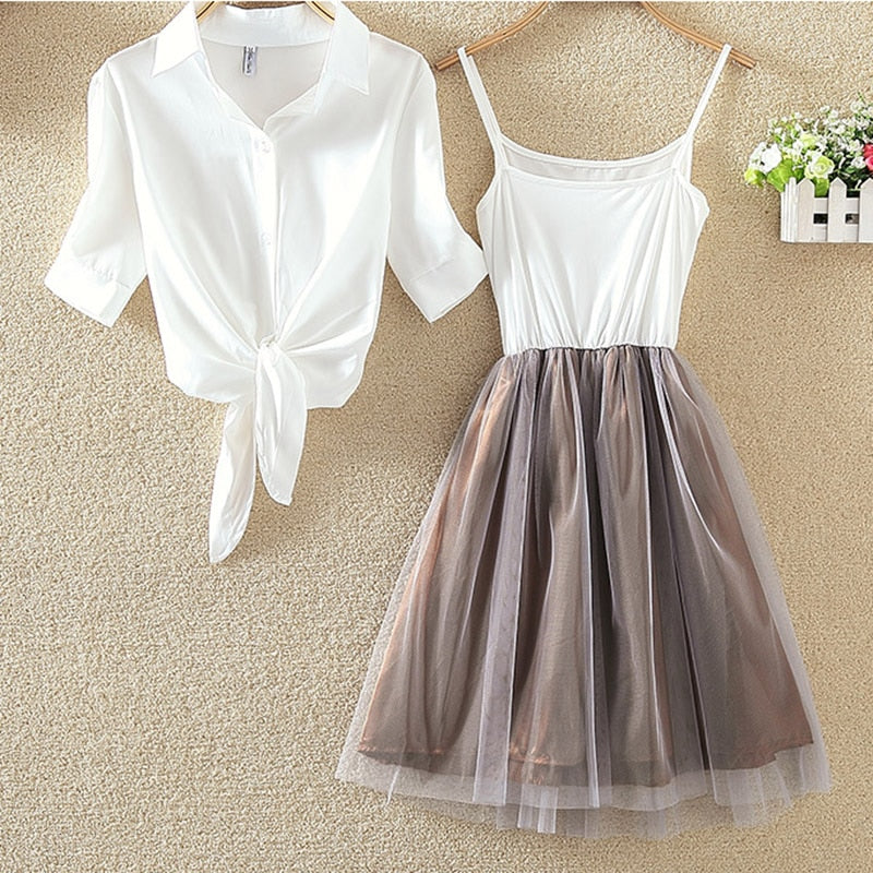 White Summer Blouses Loose Short Sleeve Casual Tops