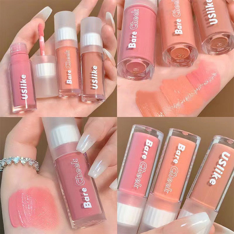 1PCS Liquid Blush Matte Velve Natural Smooth Cheek Blusher