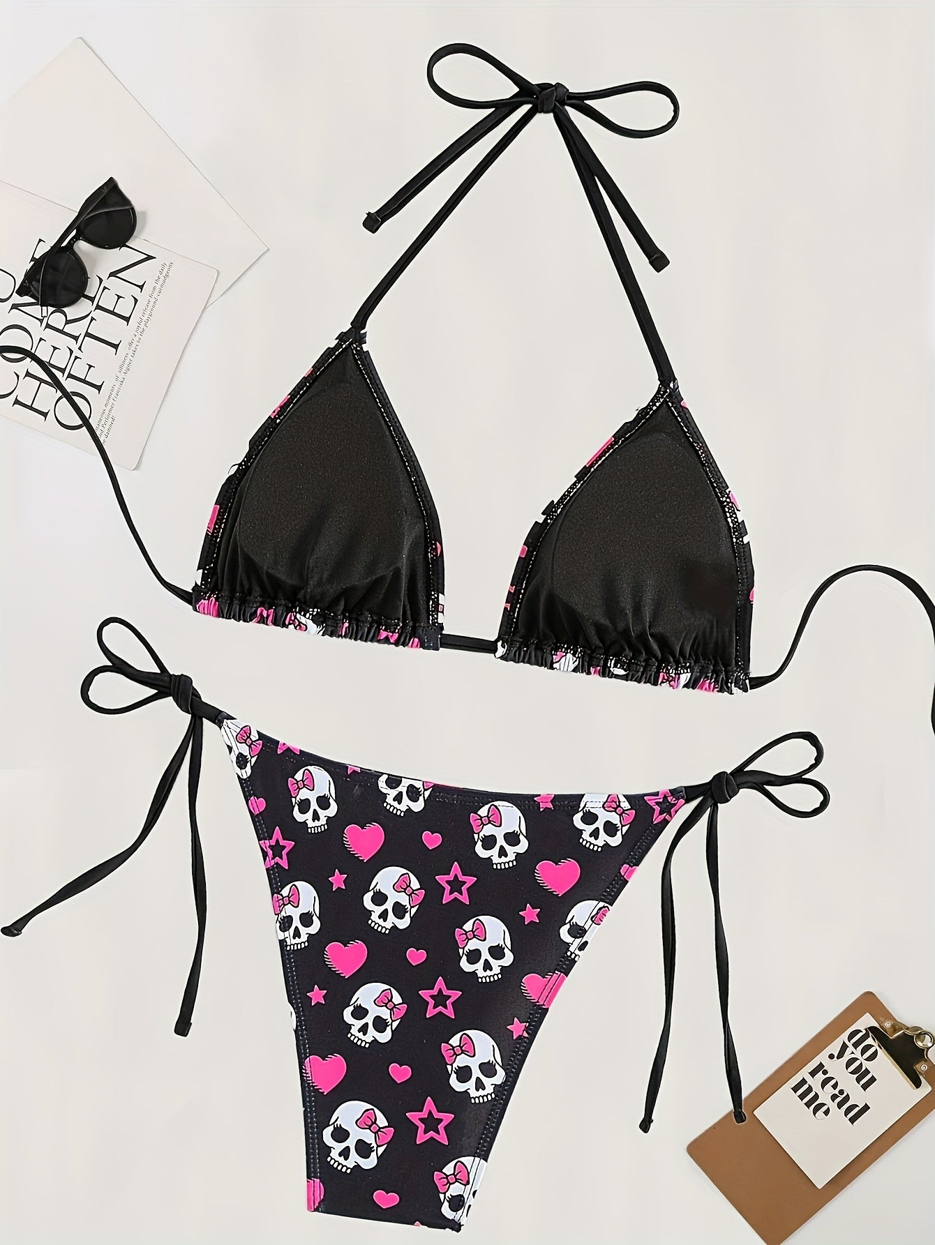 2023 Pop Ins Style Bikini - Sexy Beach Resort Split Bikini, Full Printed Female Swimsuits for Europe and US