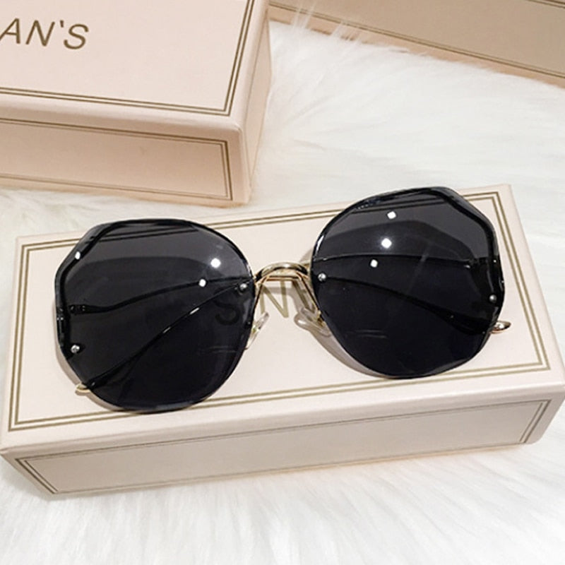 2022 Luxury Round Gradient Sunglasses