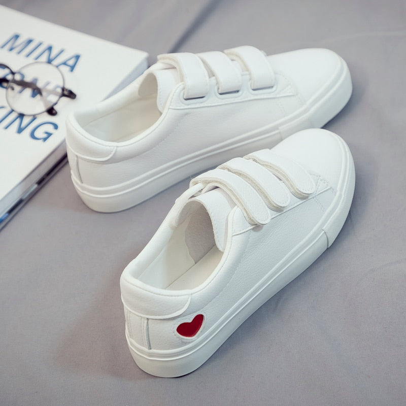 New Fashion Comfort Cute Heart Vulcanized Platform Shoes