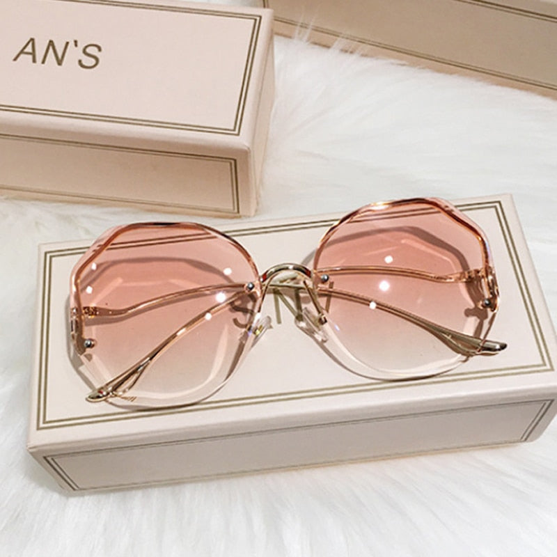 2022 Luxury Round Gradient Sunglasses