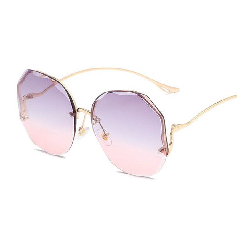 2022 Luxury Round Gradient Sunglasses