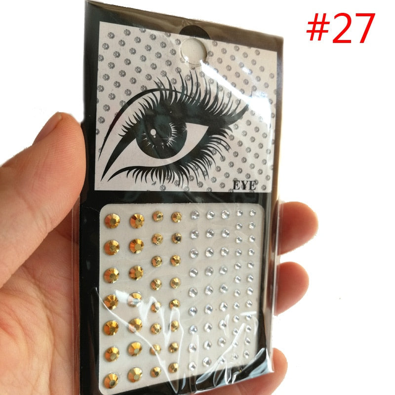 Makeup Diamond Eyes Face Festival DIY Body Crystal Gems