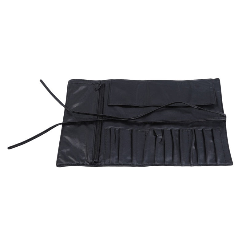 12 Hole Make-Up Brushes Bag Functional Cosmetics Case Travel Organizer