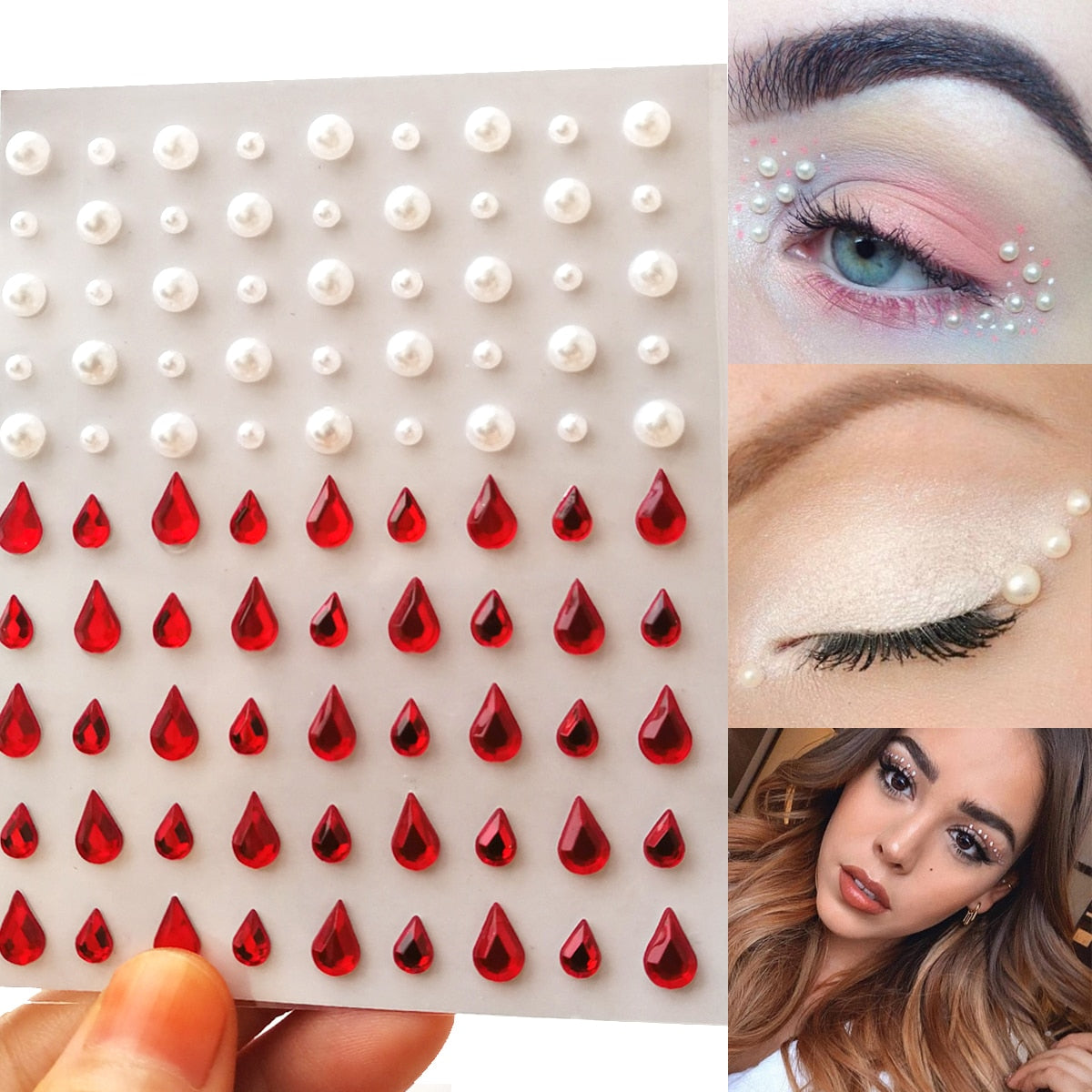 Makeup Diamond Eyes Face Festival DIY Body Crystal Gems
