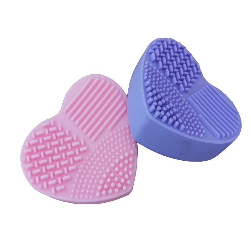 Makeup Brush Cleaning Pad Foundation Brush Scrubber Board Cleaning Brush