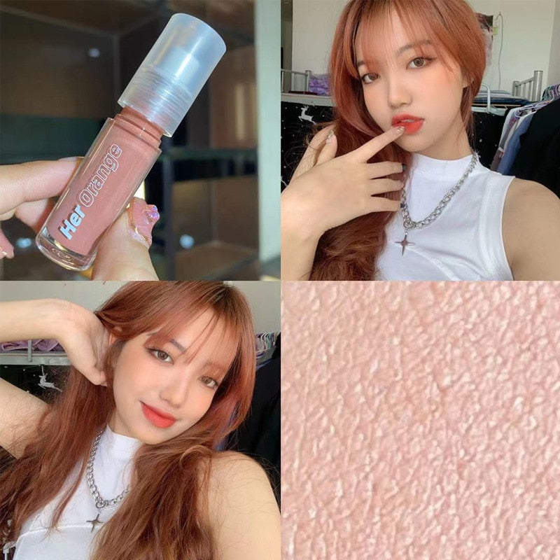 Liquid Blush Velvet Matte Tint Orange Peach Blush