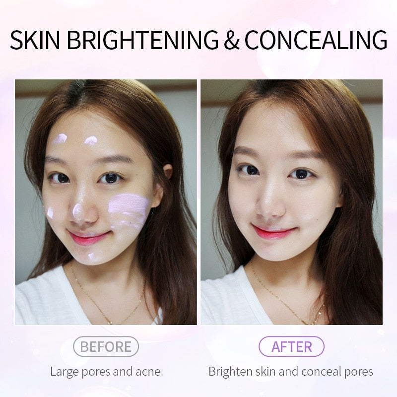 3 Colors Face Smooth Primer Make Up Base