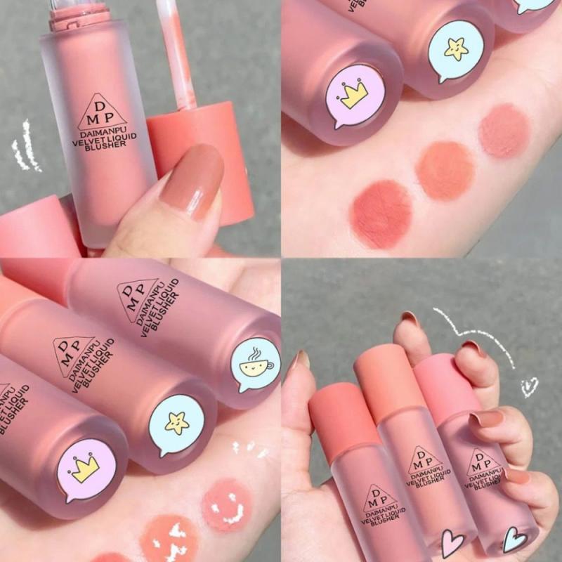 Liquid Blush Velvet Matte Tint Orange Peach Blush