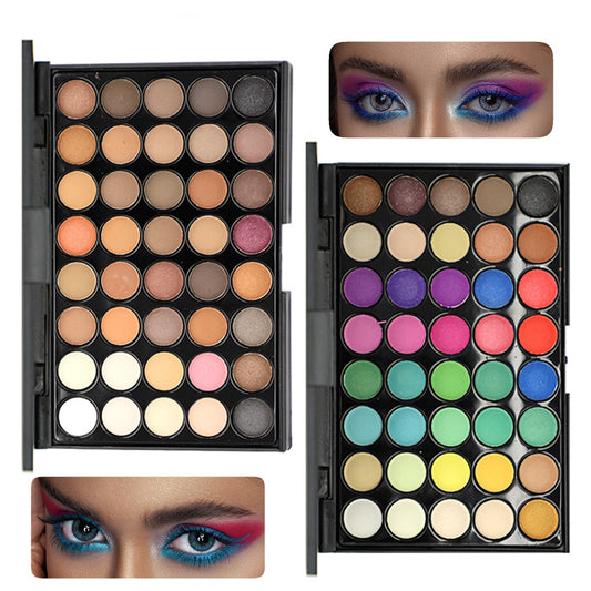 40 Colors Eyeshadow Palette Makeup-Set