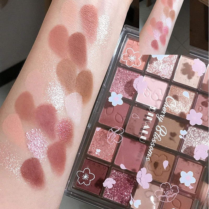 20 Colors Eyeshadow Palette Pearly Matte