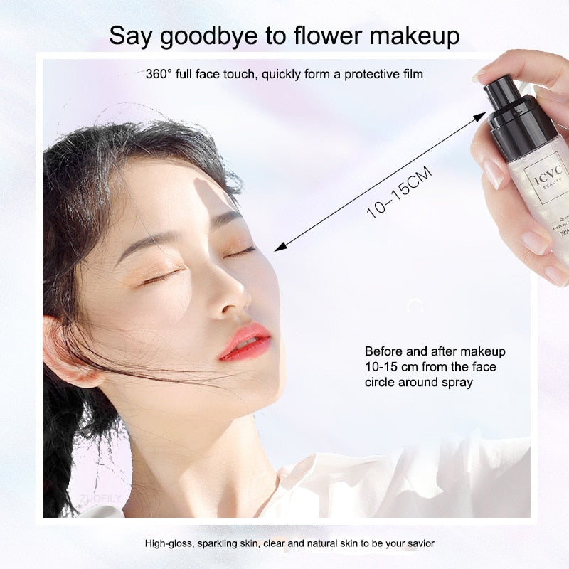 Makeup Setting Spray Moisturizing Long Lasting Foundation Fixer