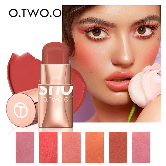 Blusher 6 Colors Blender Waterproof Multi-use Stick